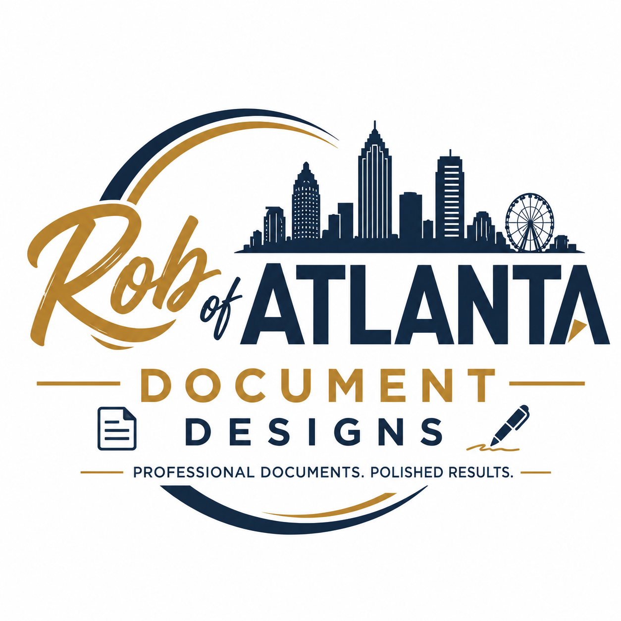 Rob of Atlanta Document Designs logo